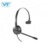 Monaural headphones headset  with busy light