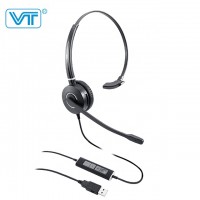 Monaural professional call center headset  with busy light