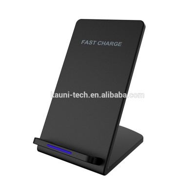 2018 QI wireless charger for iphone 8/plus/X , new wholesale price 2 coils fast wireless charger for mobile phones