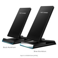 2018 Qi Wireless Charger, Qi Fast Wireless Charger phone Stand for iphone and all mobile phones