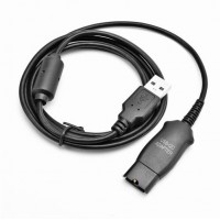 Hot selling USB QD cable adapter DA95 compatible with Plantronics headsets