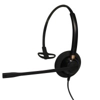 High quality monaural Call center headset with PLT QD connector for call center or office usage